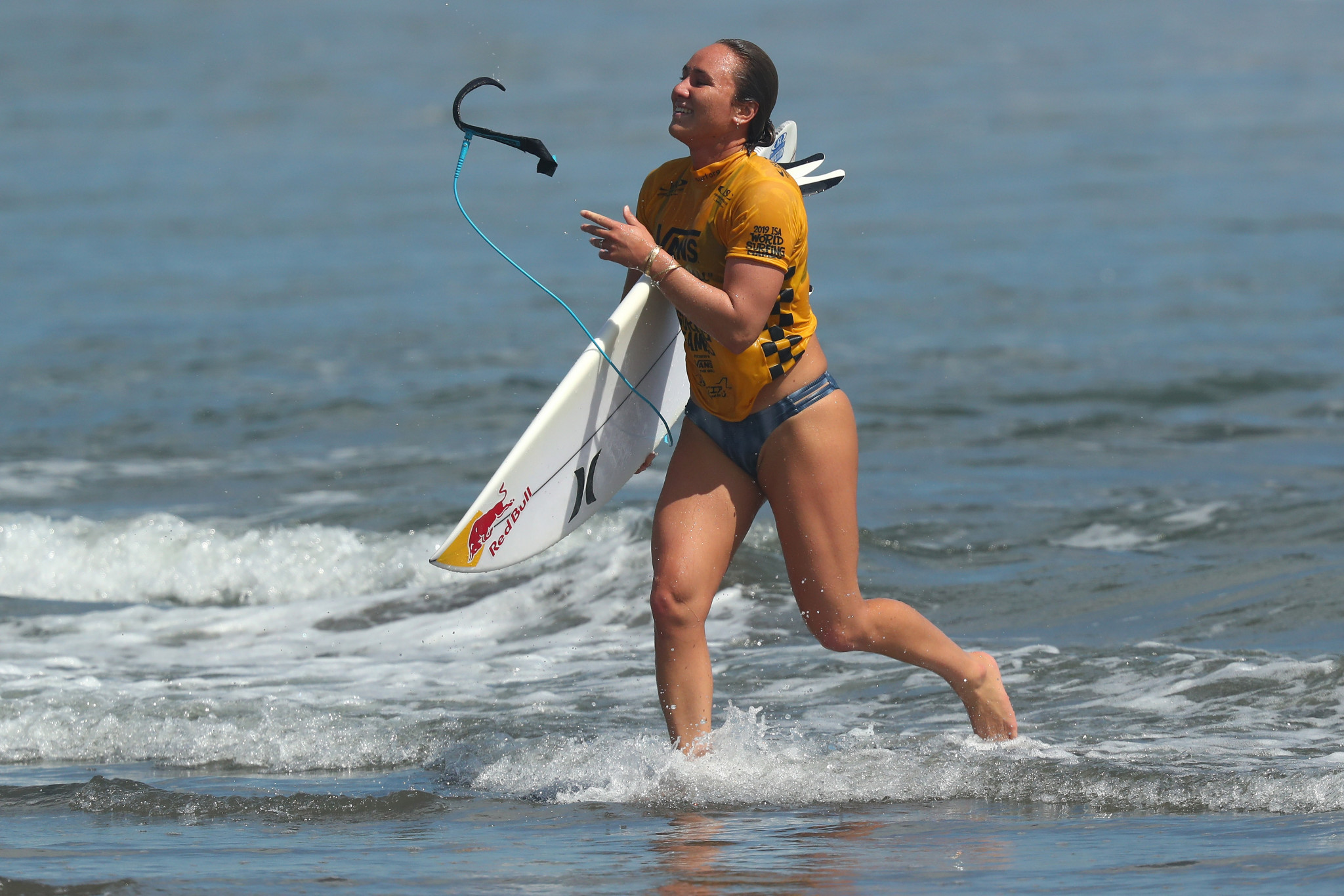 Carissa Moore is set to be among the favourites to win a surfing gold medal at Tokyo 2020 ©Getty Images