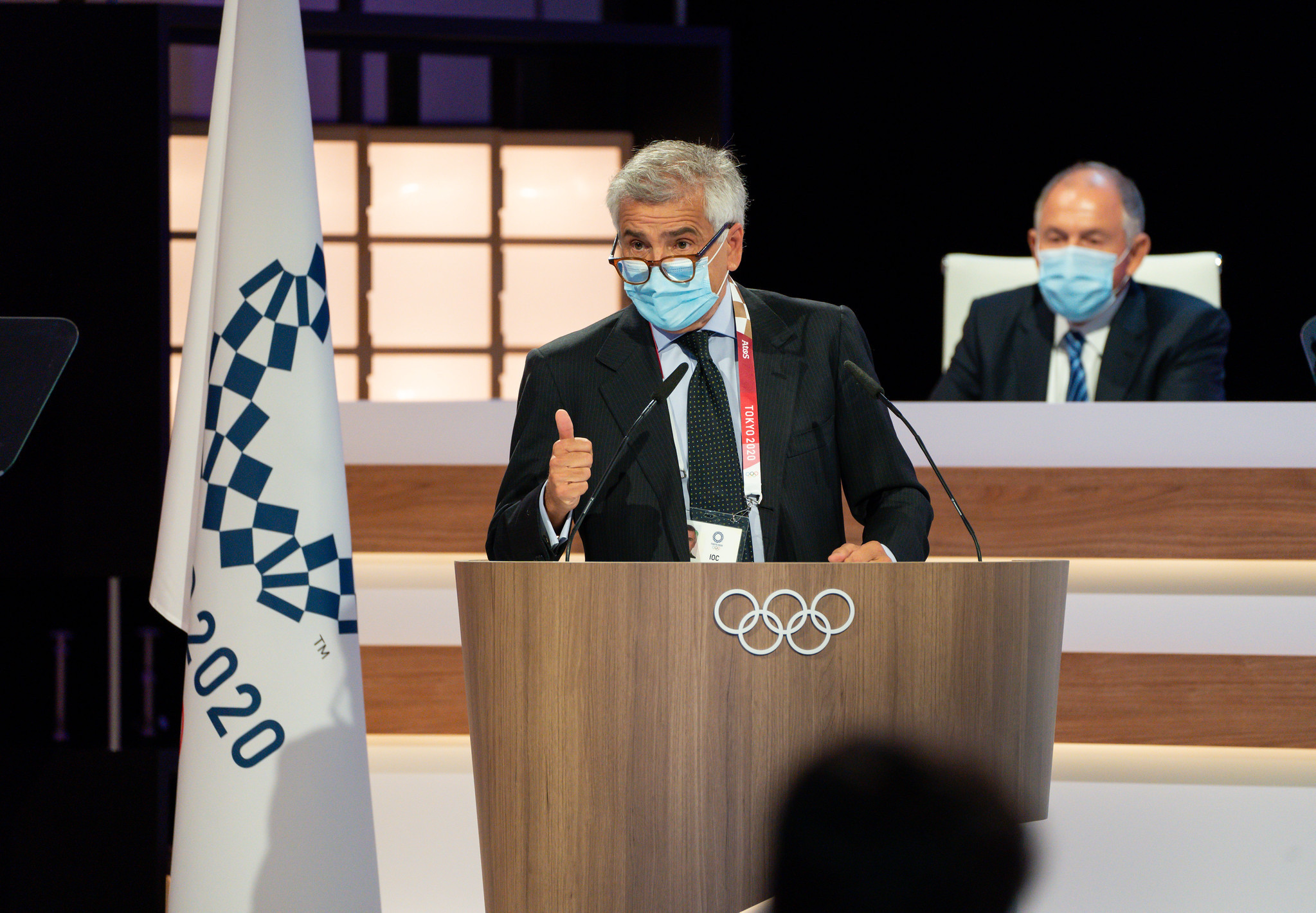 Juan Antonio Samaranch stressed the need for Beijing 2022 to have spectators present ©IOC