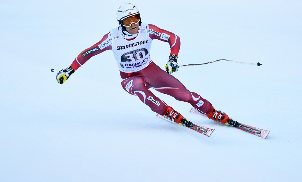 Aleksander Kilde took the men's downhill honours in Garmisch