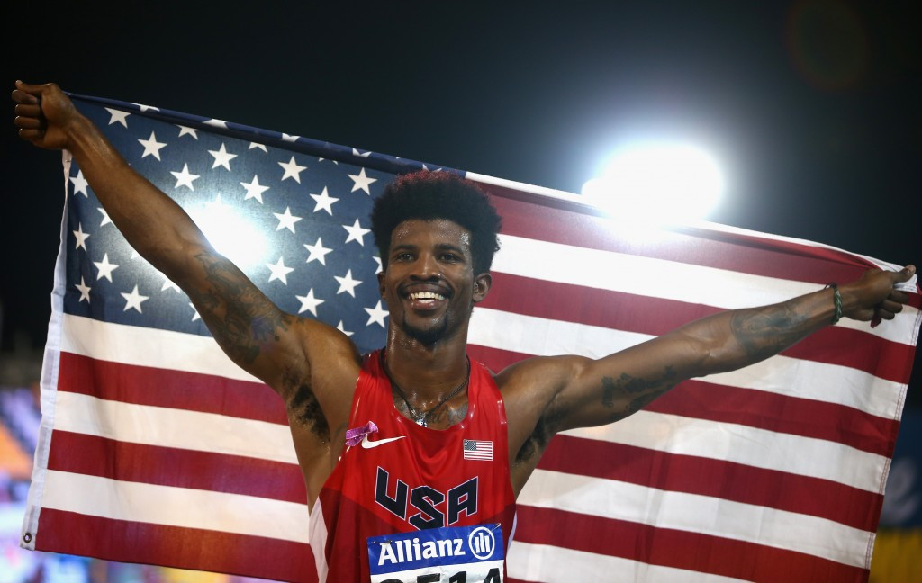 Richard Browne has been named in the US Paralympics track and field team for 2016 ©Getty Images