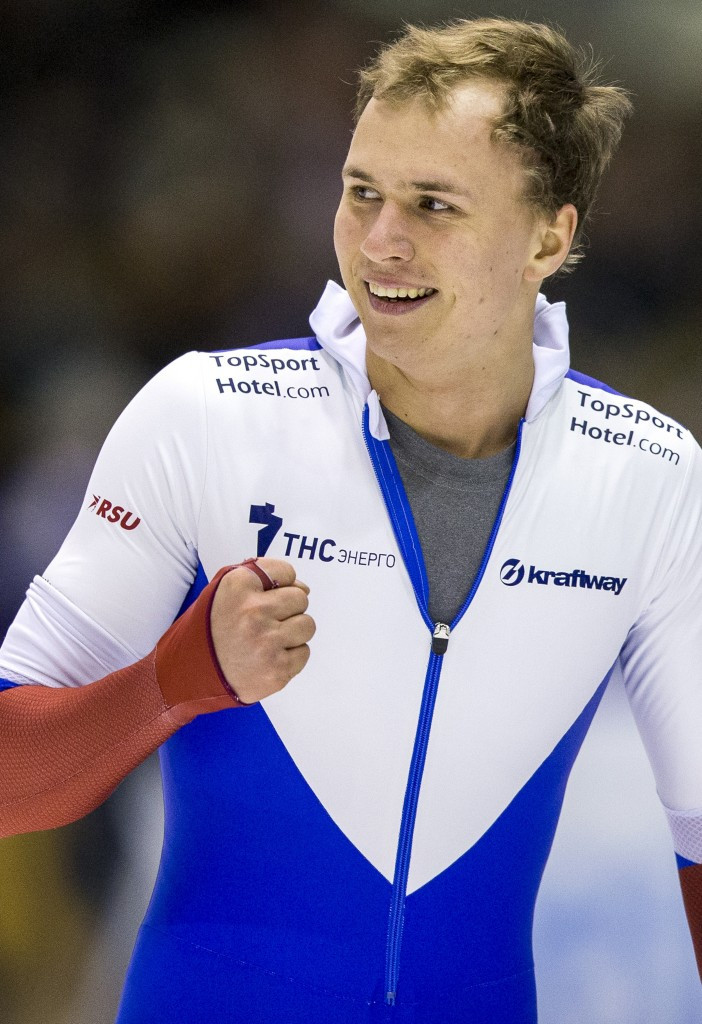 Pavel Kulizhnikov beat rival Kjeld Nuis over 1000 metres ©Getty Images