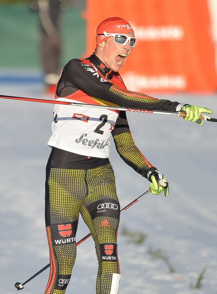 Frenzel wins again to take overall Nordic Combined World Cup lead