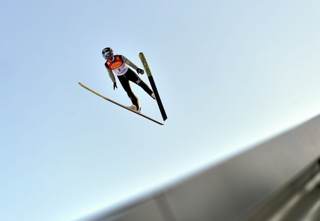 Akito Watabe won the ski jumping leg but was second overall 