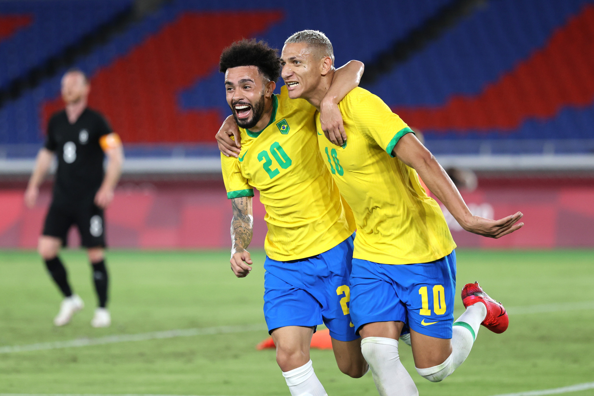Richarlison was rampant for Brazil's football team ©Getty Images
