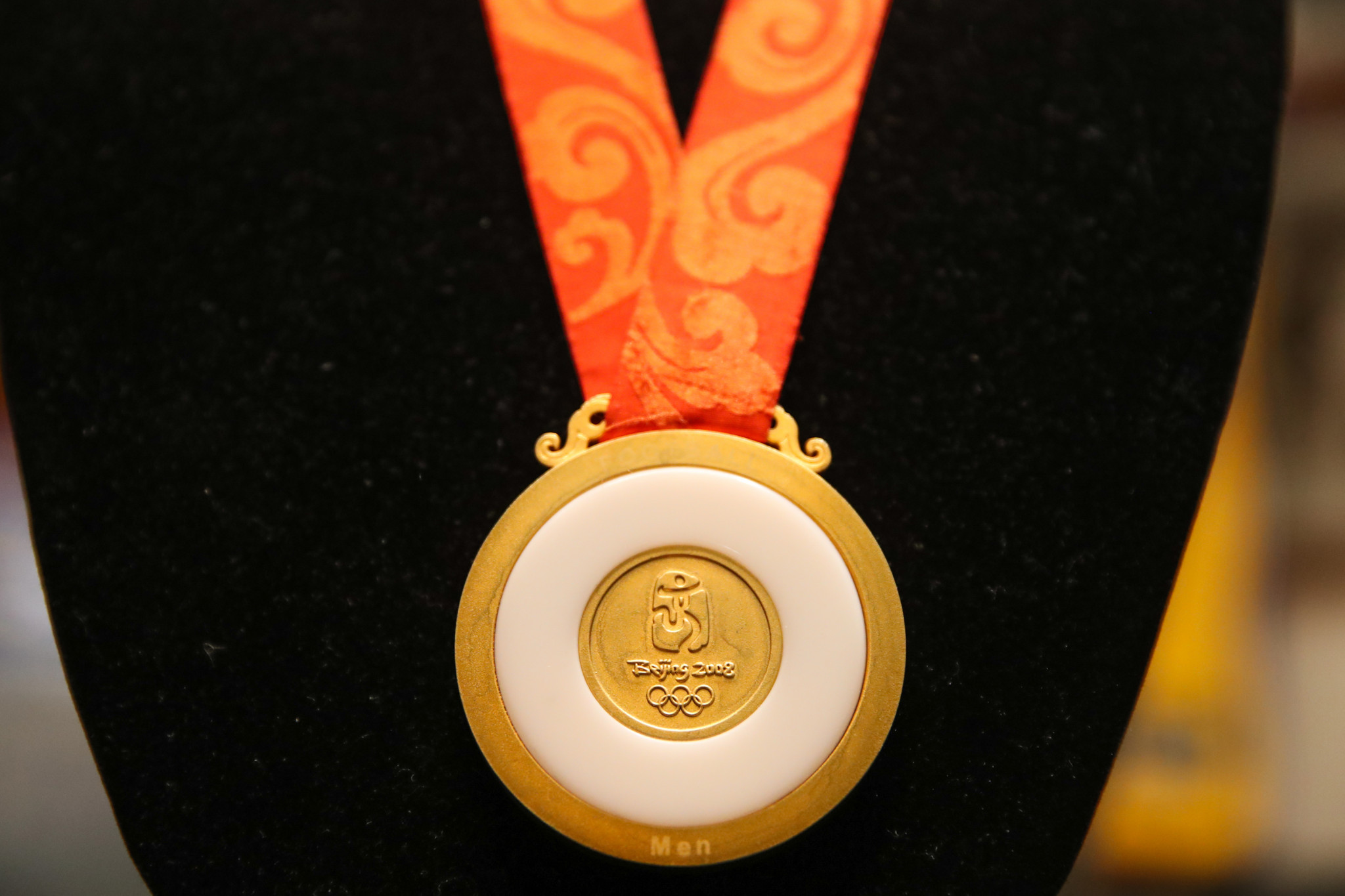 A gold medal from the Beijing 2008 Games fetched $97,270 (£70,749/€82,633) in an auction ©Getty Images