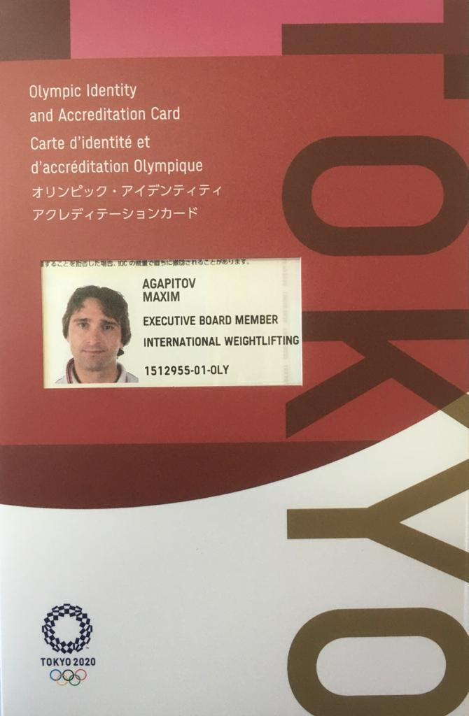 Russia's IWF Executive Board member Maxim Agapitov has had his accreditation for Tokyo 2020 reinstated after successfully appealing to the Court of Arbitration for Sport ©IOC