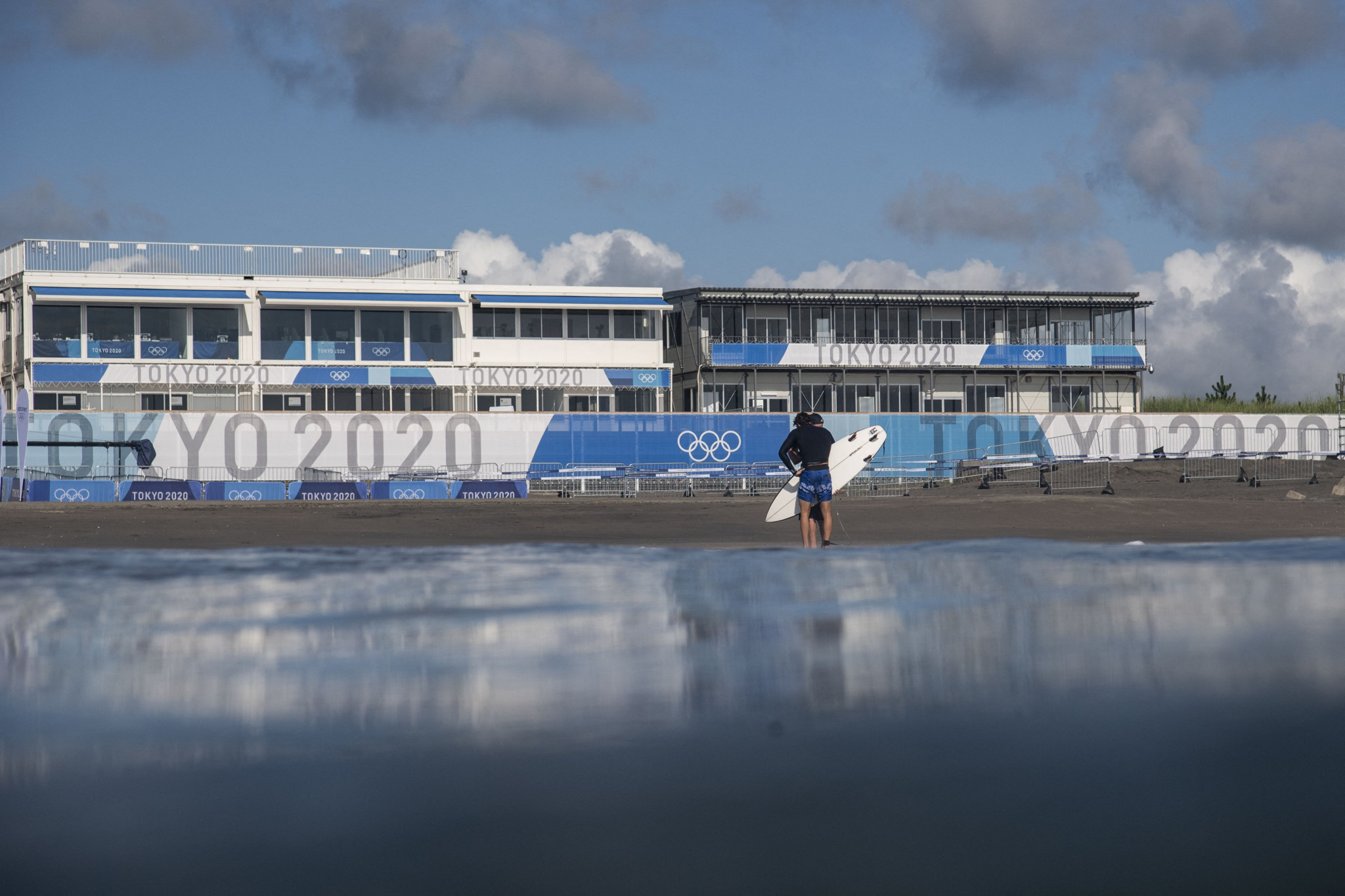 Tsurigasaki Beach will host surfing's debut in the Olympic Games ©Getty Images