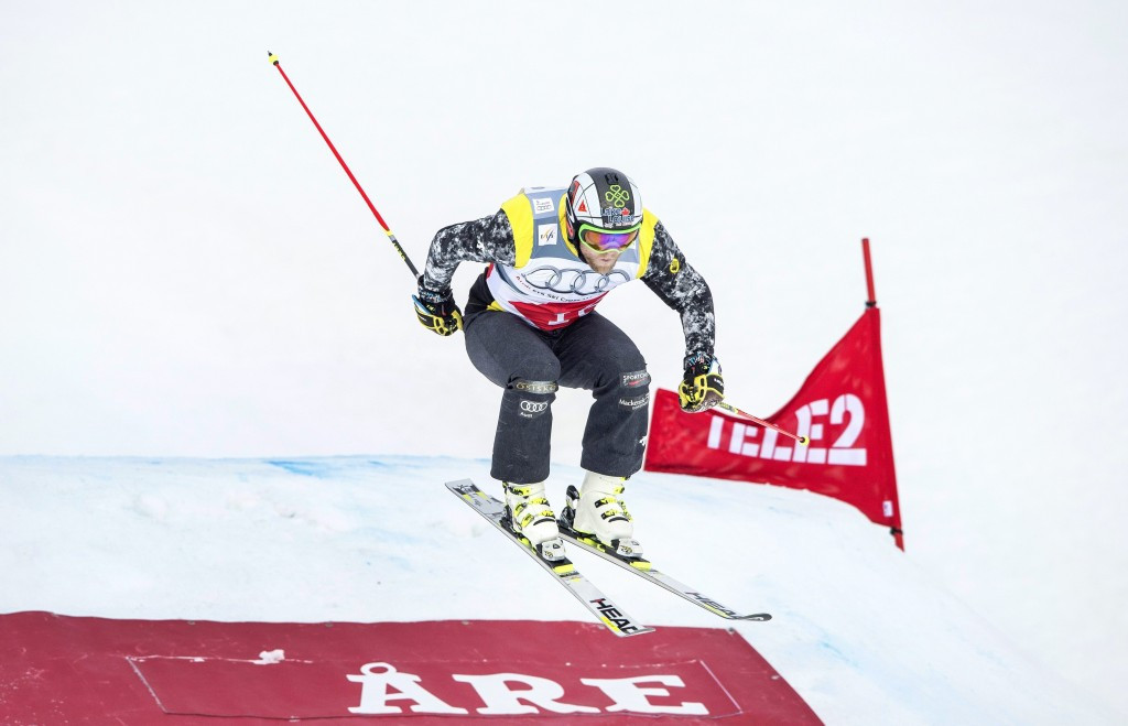 Canada's Brady Leman won the men's skier X event