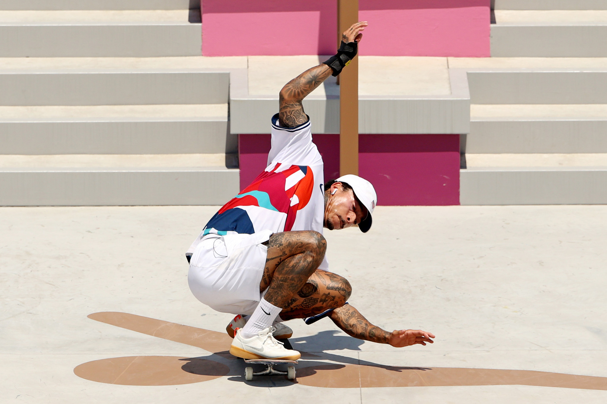 Nyjah Huston will have a chance to get over Olympic disappointment with the imminent return of Street League Skateboarding Championship Tour ©Getty Images