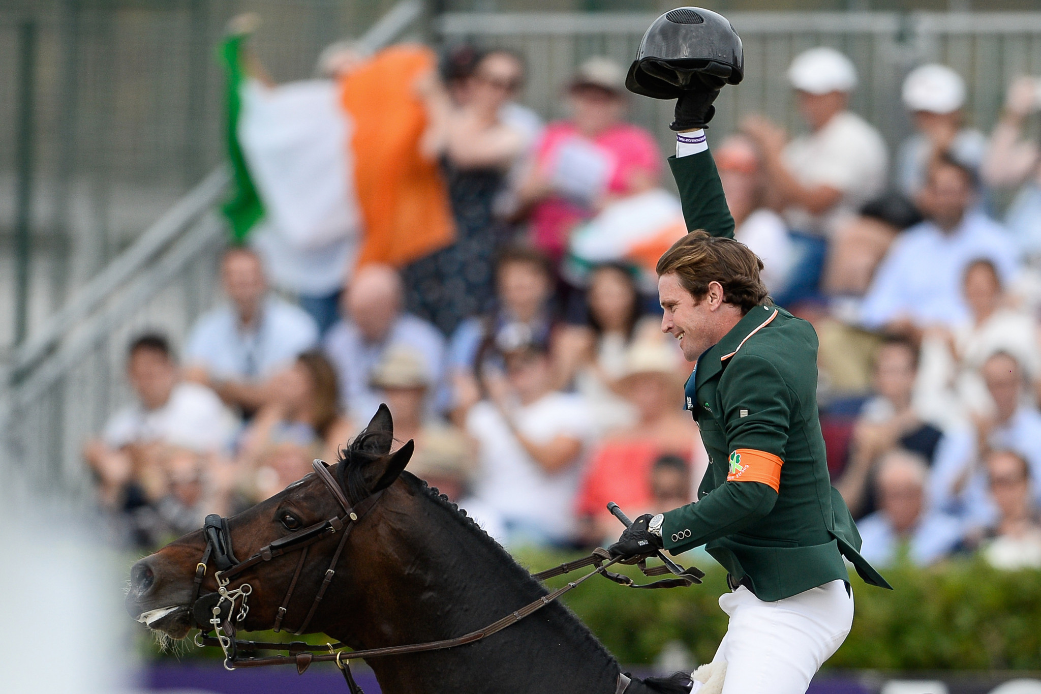 Darragh Kenny finished second behind Denis Lynch ©Getty Images