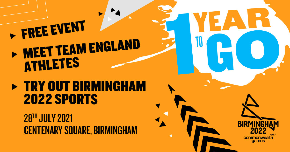 Birmingham 2022 To Hold One Year To Go Celebration Event