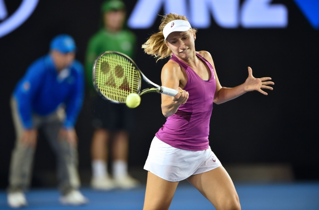 Australian Daria Gavrilova reached the third round of a Grand Slam for the first time in her career ©Getty Images
