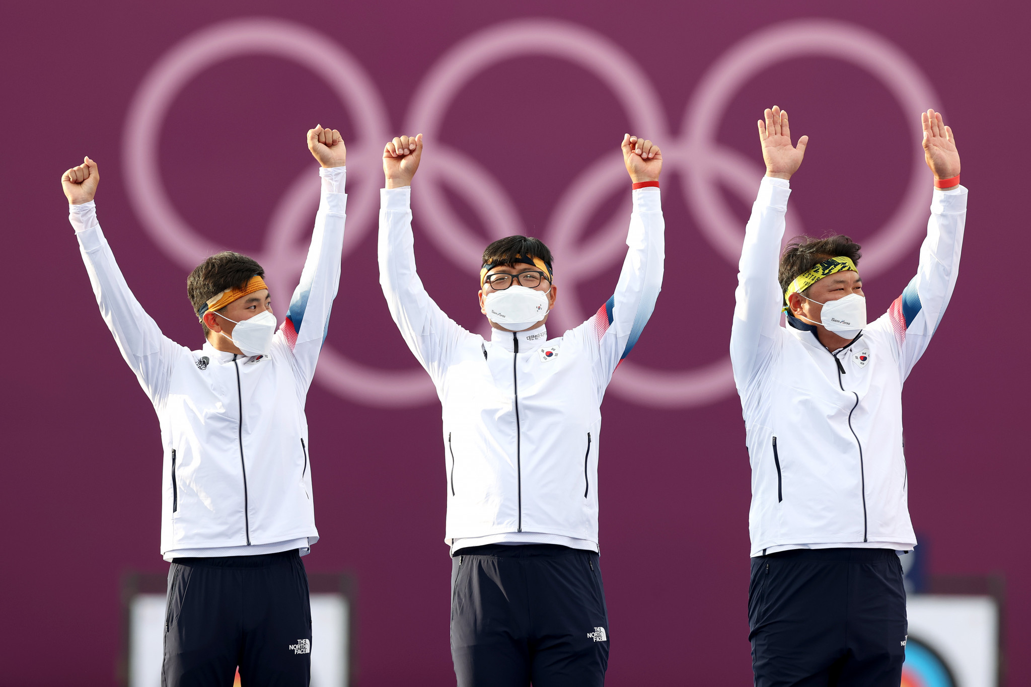 South Korea won gold in the men's team event ©Getty Images