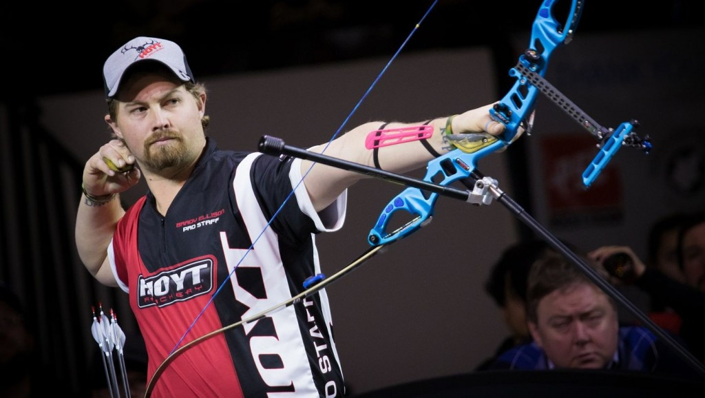 Brady Ellison earned his third Indoor World Cup Final title ©World Archery