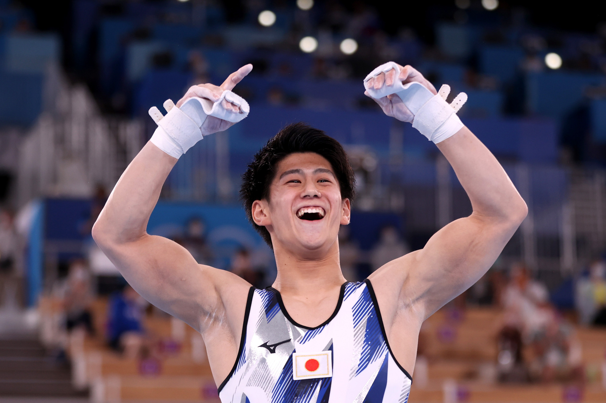 Daiki Hashimoto won a dramatic all-around gold for Japan ©Getty Images