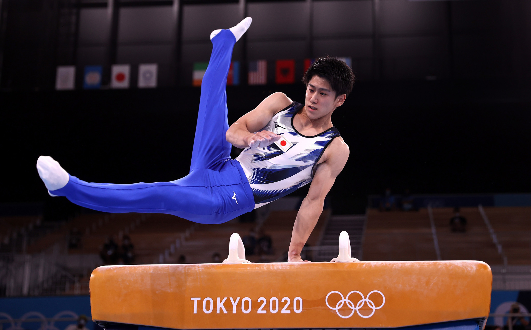Teenager Daiki Hashimoto provided Japan with another stunning moment on the fifth day of full competition at the Tokyo 2020 Olympics, winning the men's all-around gold medal in artistic gymnastics  ©Getty Images