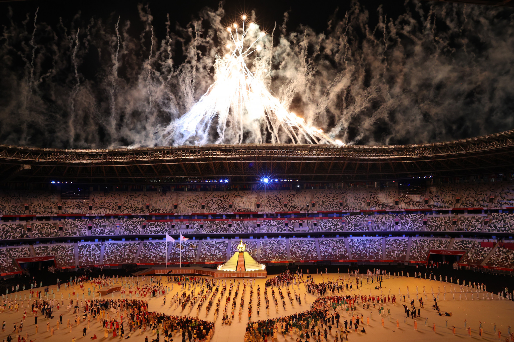 Tokyo 2020 staged a safe and successful Opening Ceremony ©Getty Images