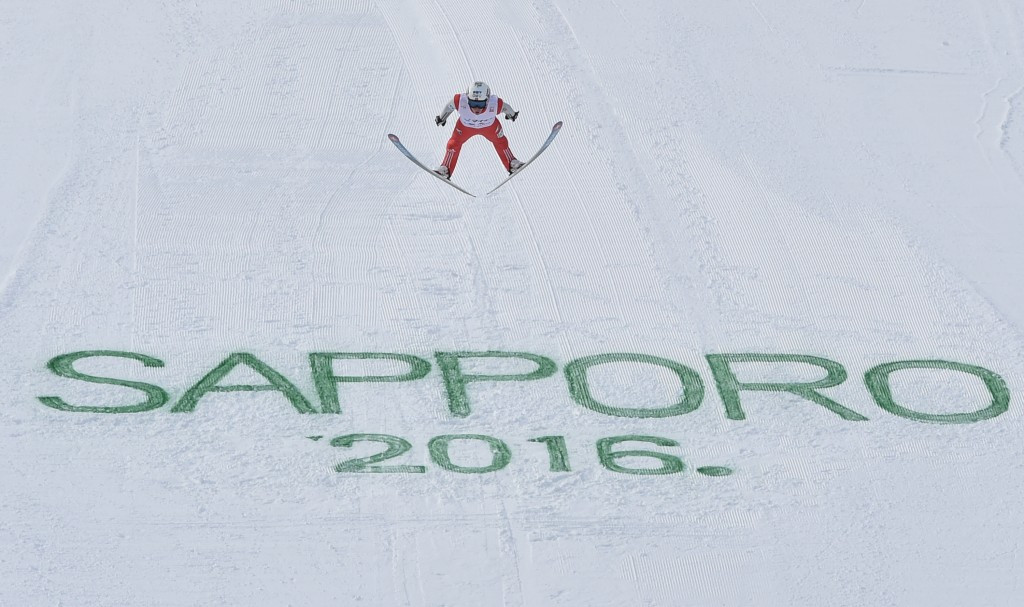 Norwegian world record holder Anders Fannemel claimed victory in the men's event in Sapporo
