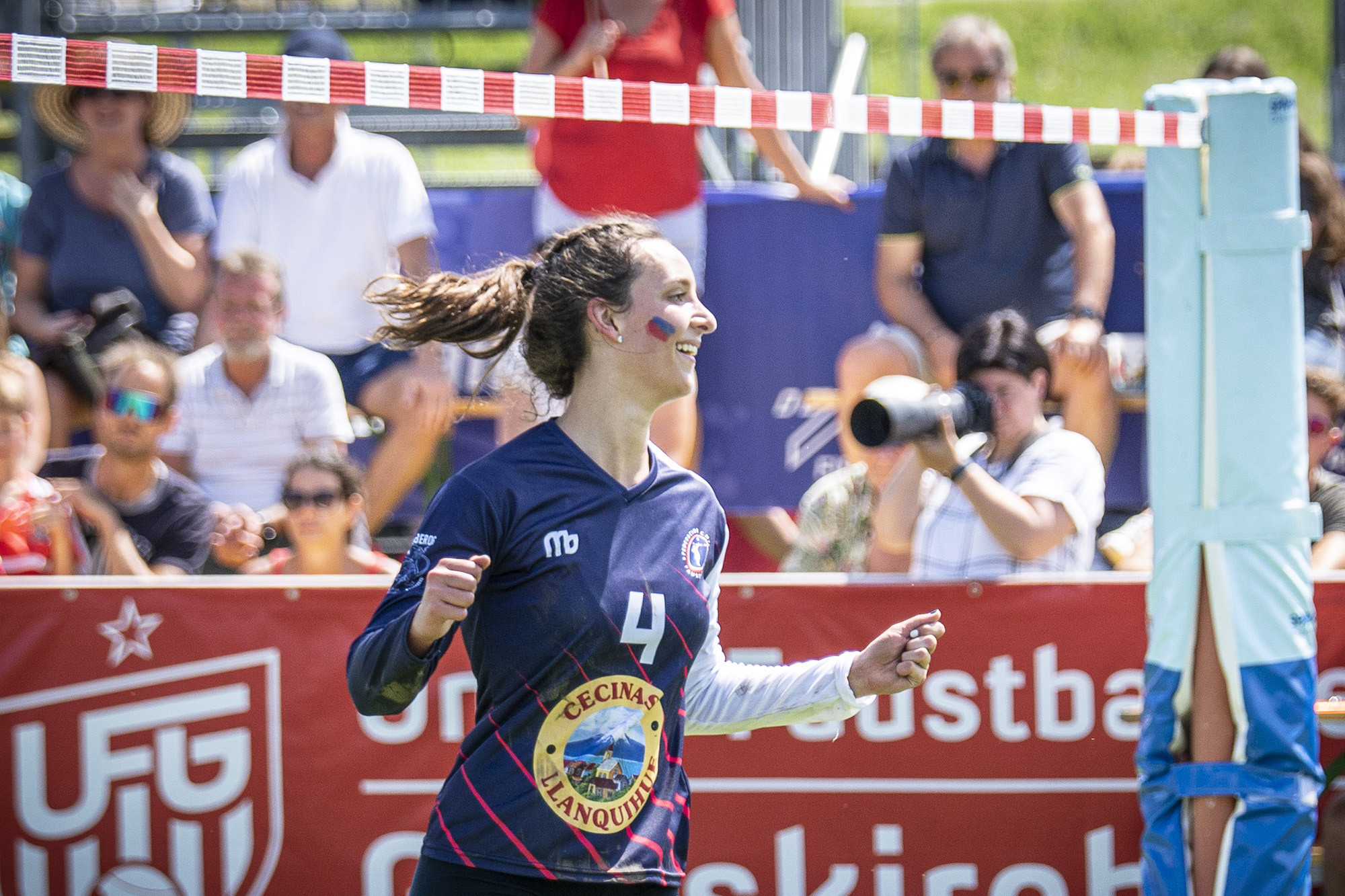 Chile overcome Serbia test to reach Women's Fistball World Championship semi-finals