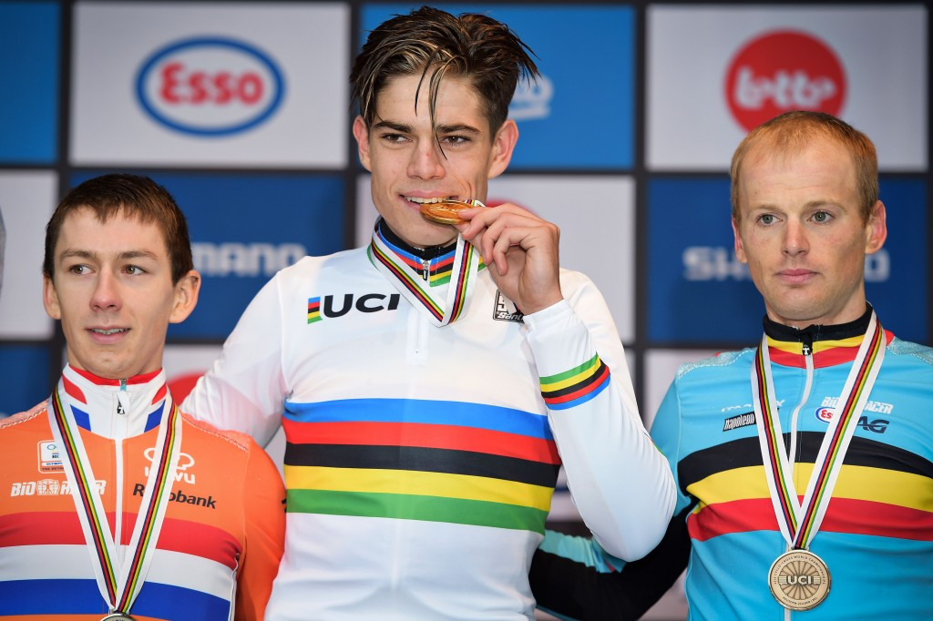 Belgian Cyclo-cross World Championship title triumph overshadowed by "mechanical doping" scandal