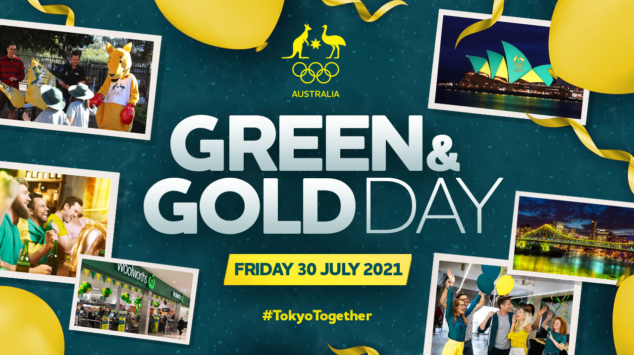 Australian Olympic Committee holds Green and Gold Day to support Tokyo 2020 athletes