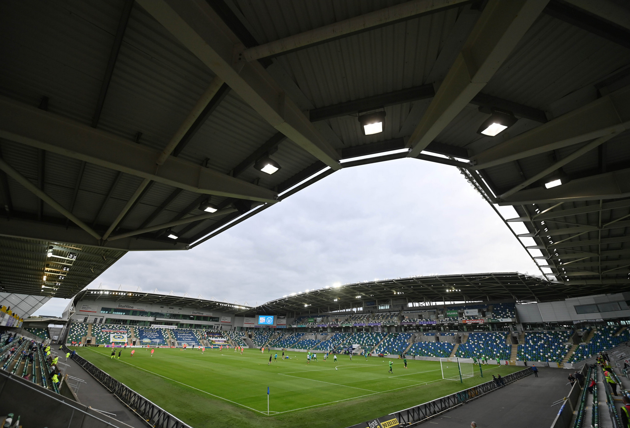 Windsor Park in Belfast to be 70 per cent full for August's UEFA Super Cup