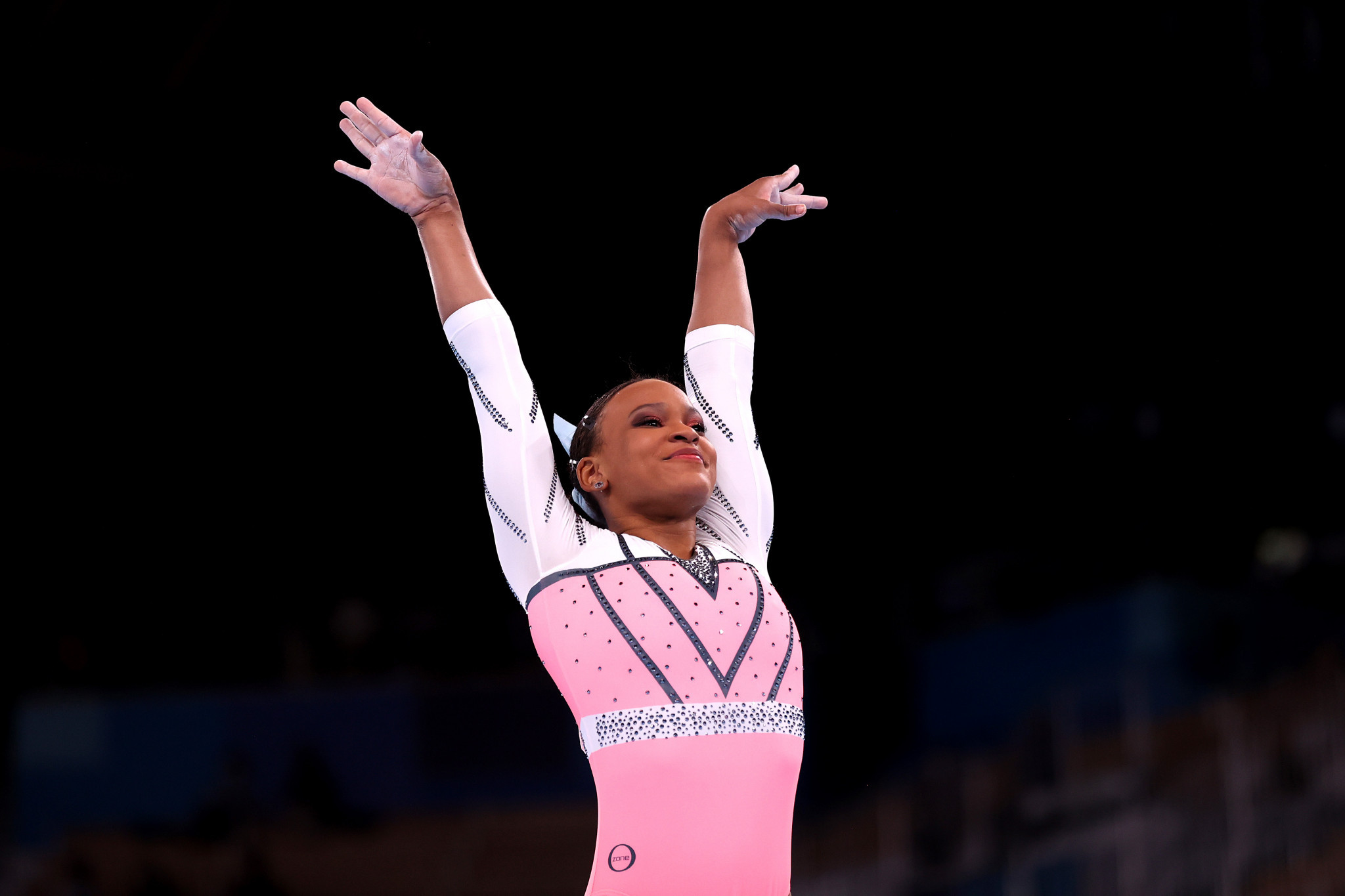 Rebeca Andrade is Brazil's second-ever Olympic gymnastics champion ©Getty Images