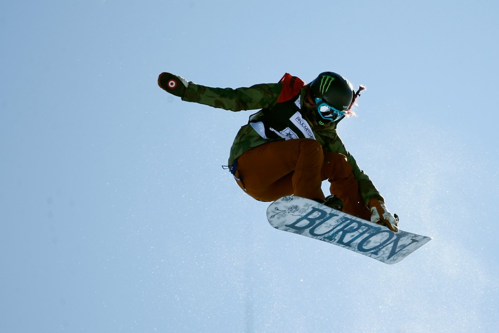 United States' Chloe Kim today became the first Winter X Games athlete to win two gold medals before the age of 16 ©Getty Images 