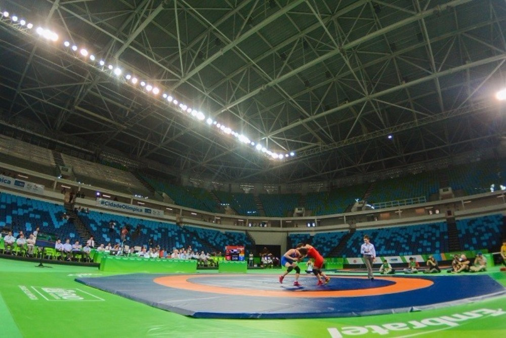The test event was the third to be held in Carioca Arena 1 so far this year