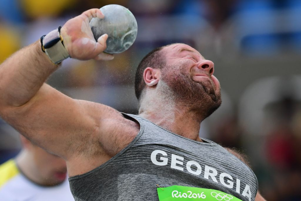 Georgian record shot putter Abramyan suspended for doping positive