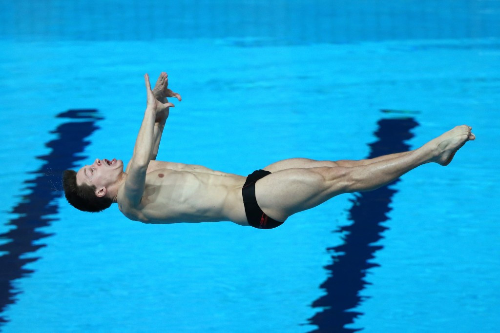 Hausding delivers home gold but China dominate again at FINA Diving Grand Prix