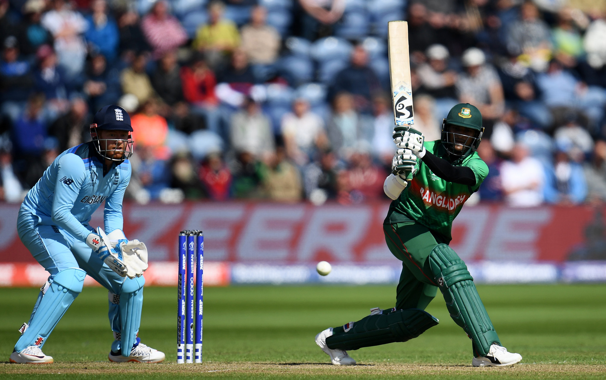 England last played Bangladesh in 2019 at the Cricket World Cup, winning by 106 runs ©Getty Images