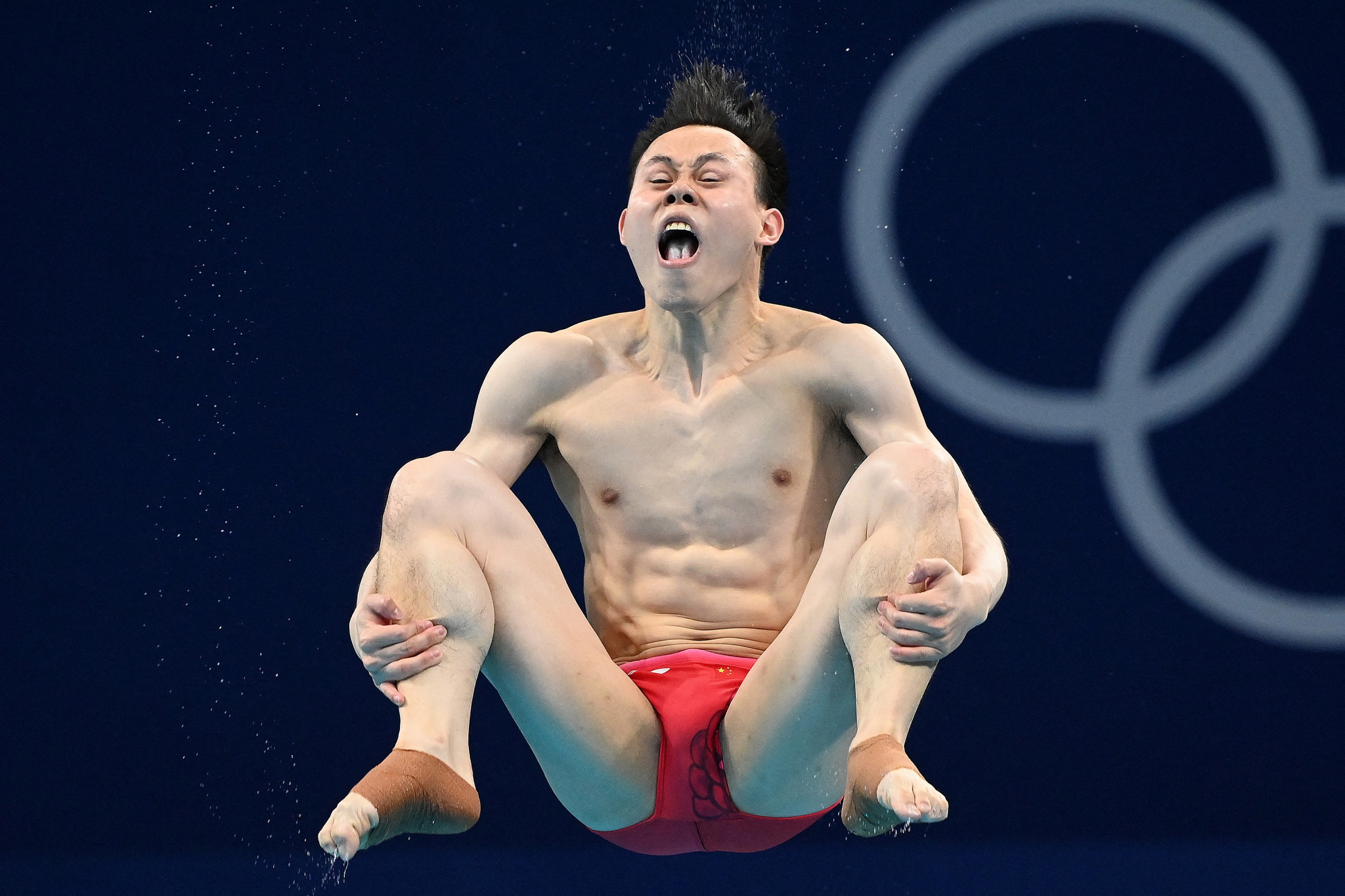 Xie Siyi bagged up his synchronised 3m springboard crown by winning the individual event ©Getty Images 