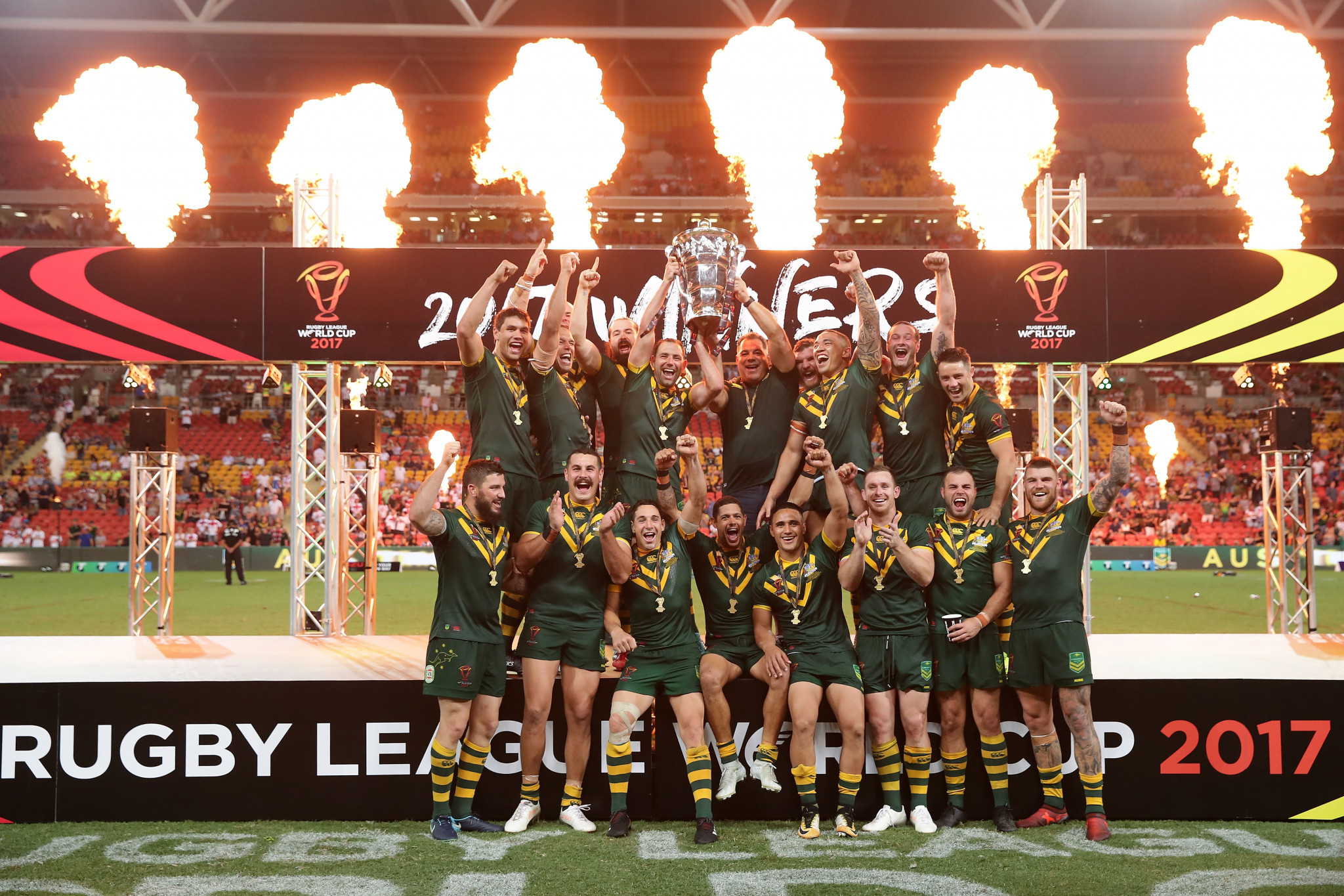 Australia, holders of the men's and women's titles, are unlikely to defend them if the tournament goes ahead on its scheduled dates this year ©Getty Images