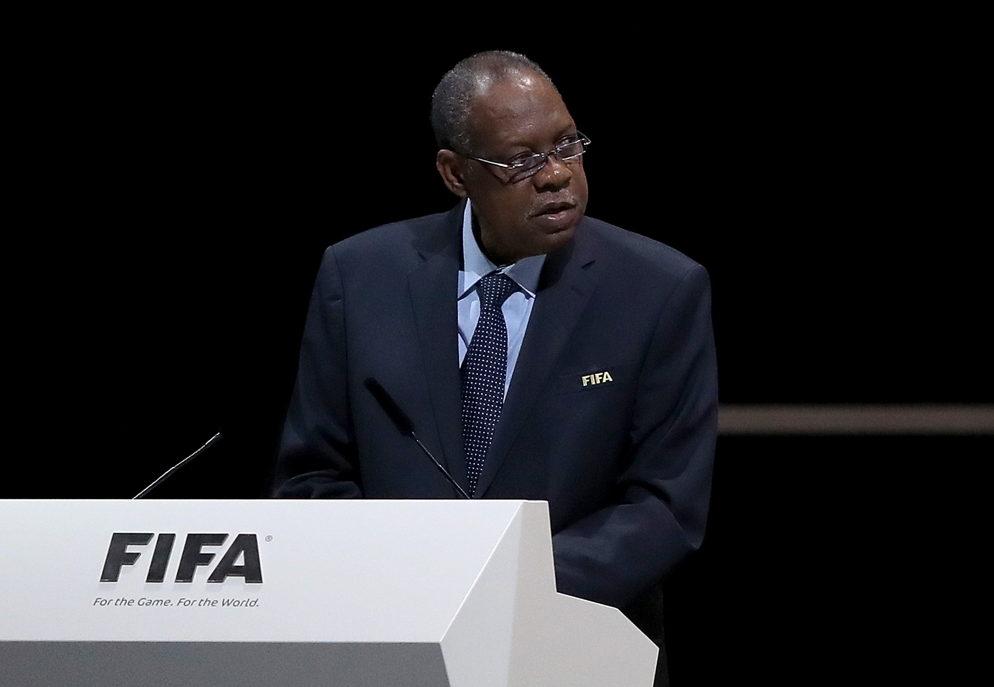 Issa Hayatou is a former Acting President of FIFA and led CAF for 29 years ©Getty Images