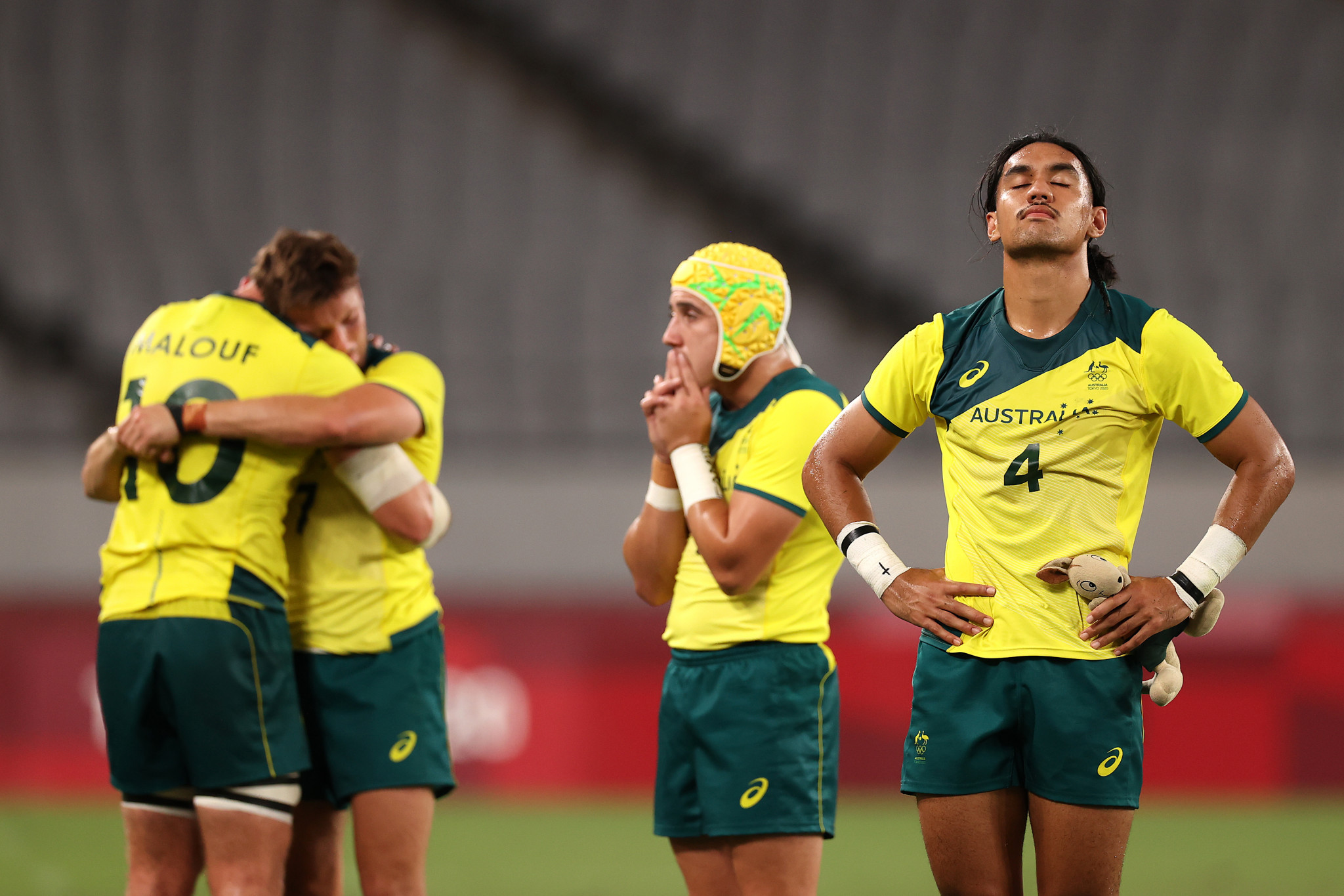Members of Australia's rugby sevens team have been accused of causing trouble on a flight back home ©Getty Images