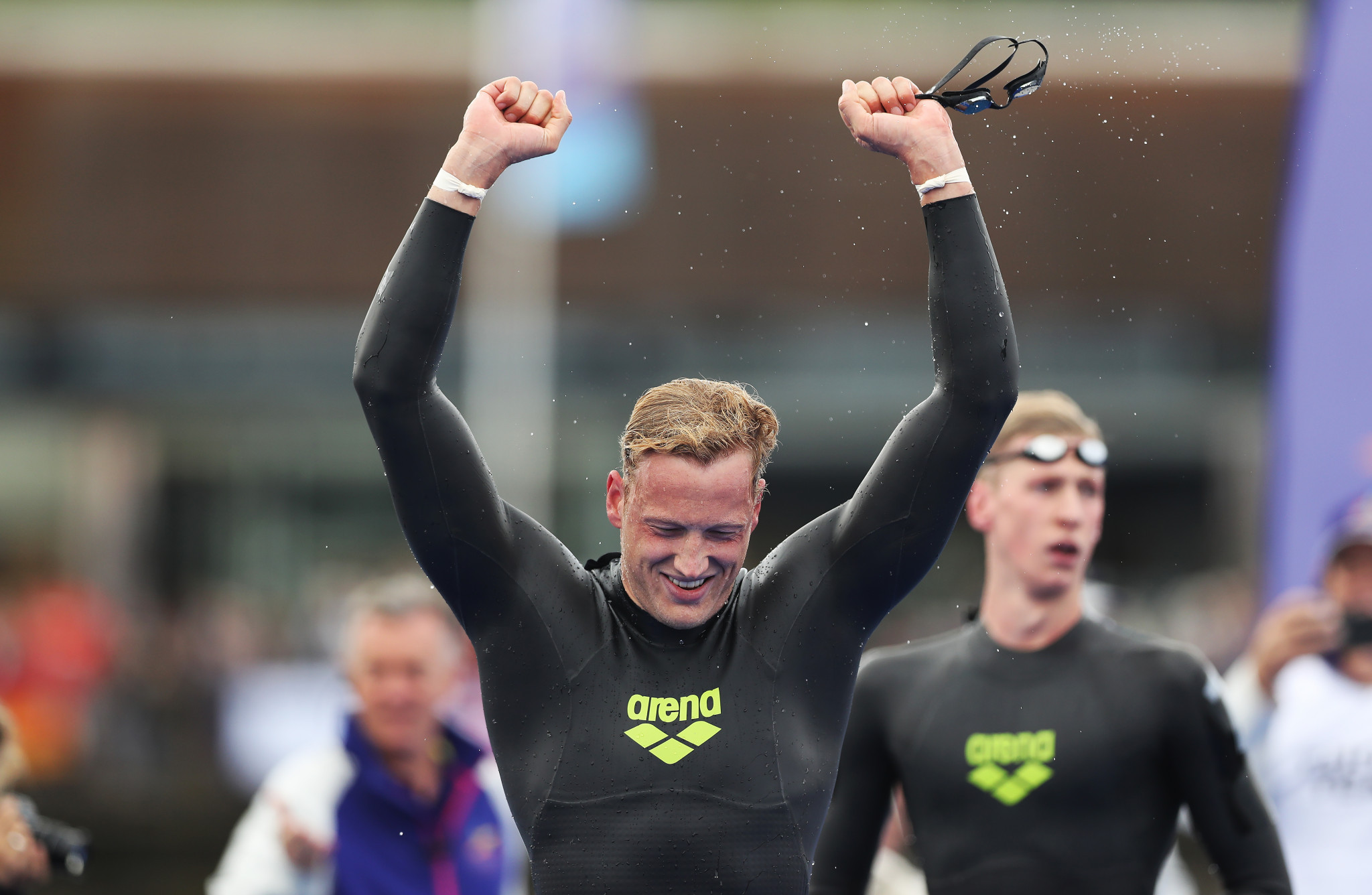 Weertman aims to defend men's Olympic marathon swimming title