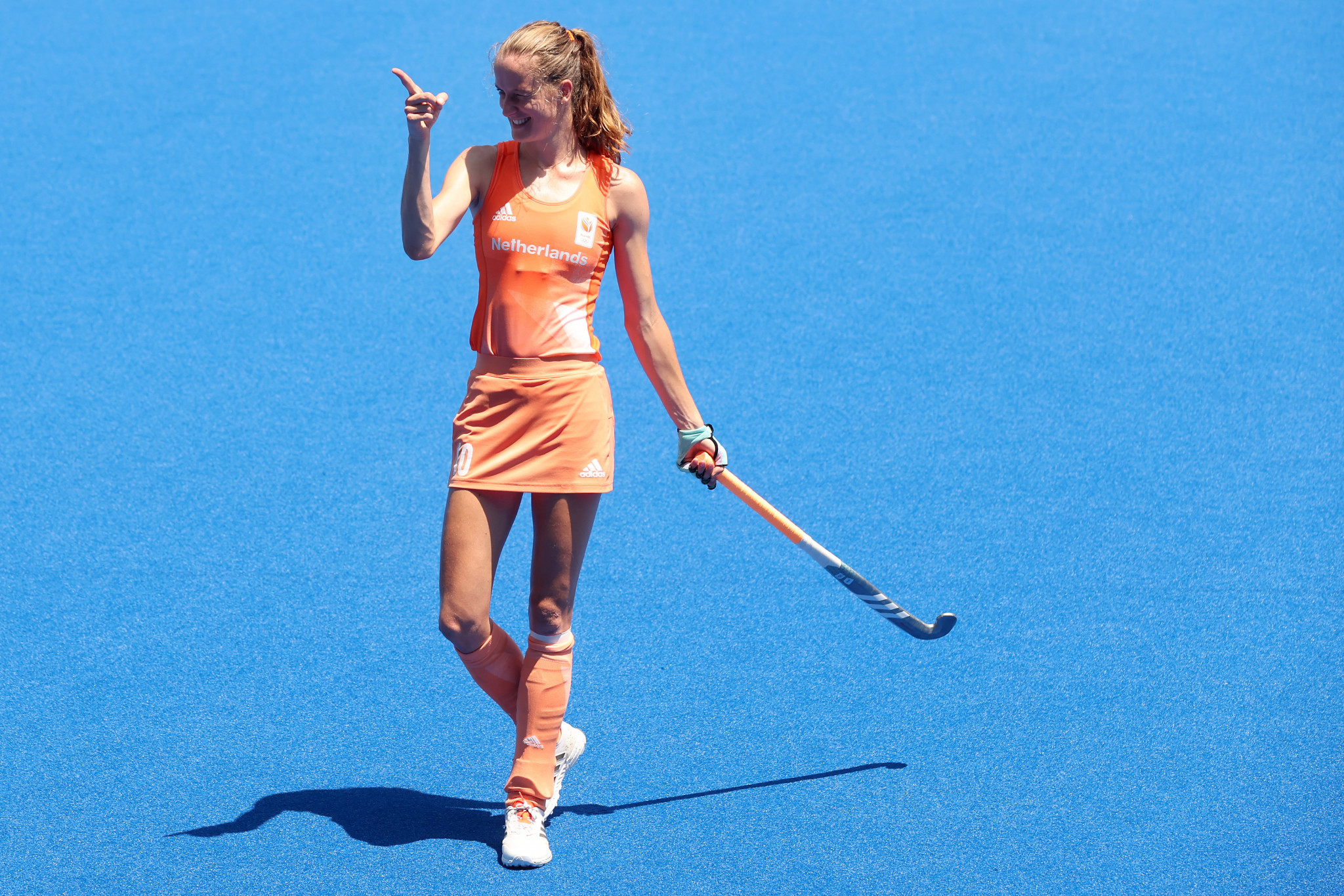 Felice Albers scored twice as the Dutch world champions brushed aside Britain 5-1, setting up a women's hockey final against Argentina - a rematch of the London 2012 gold-medal game ©Getty Images