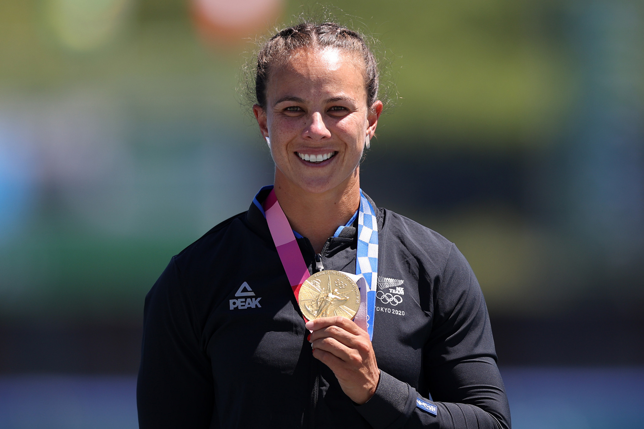Lisa Carrington won the women's K1 500m and the three-time Tokyo 2020 champion is now New Zealand's most decorated Olympian ©Getty Images