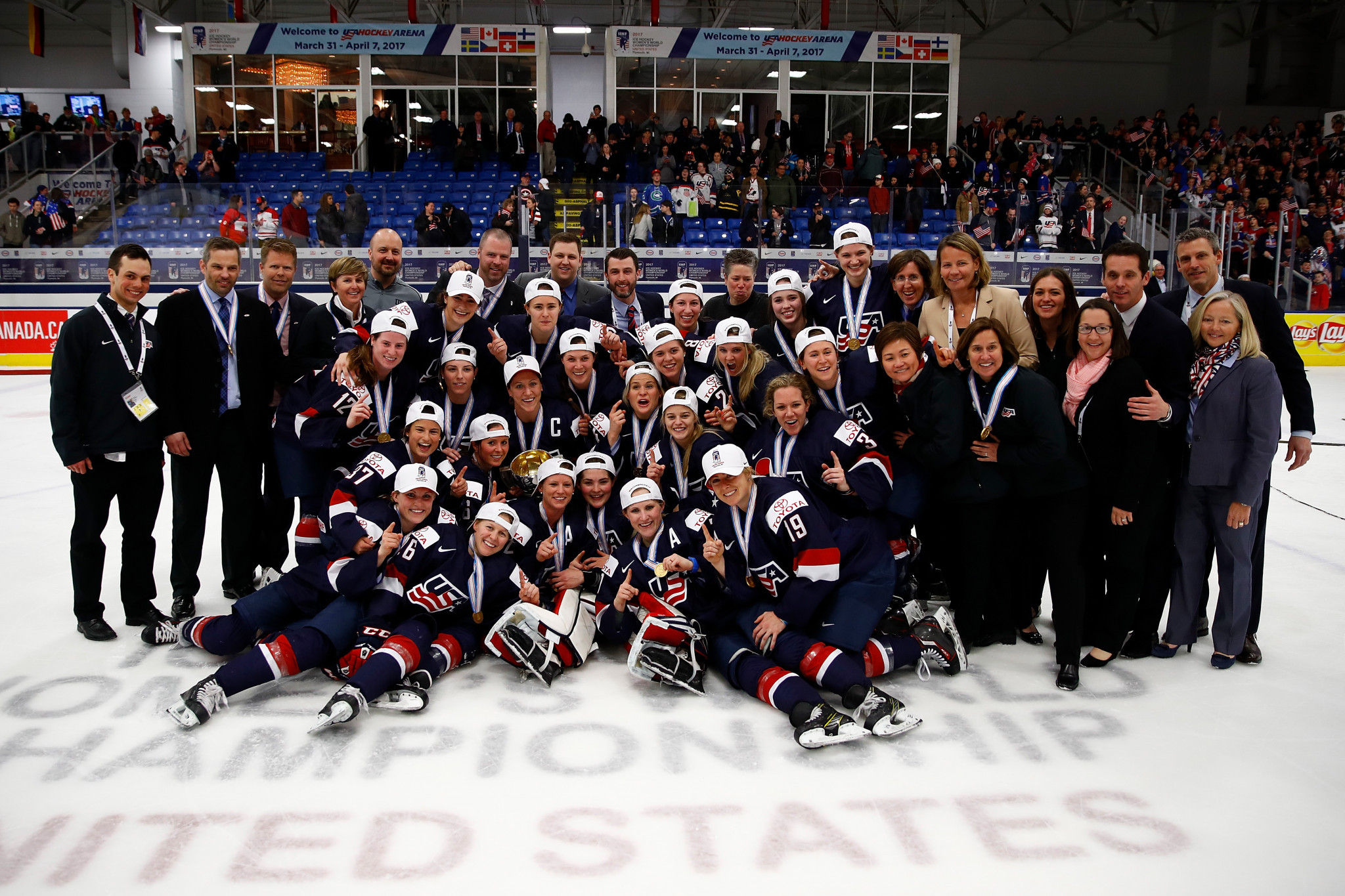 The United States will look to extend a run of five successive world titles later this month ©Getty Images