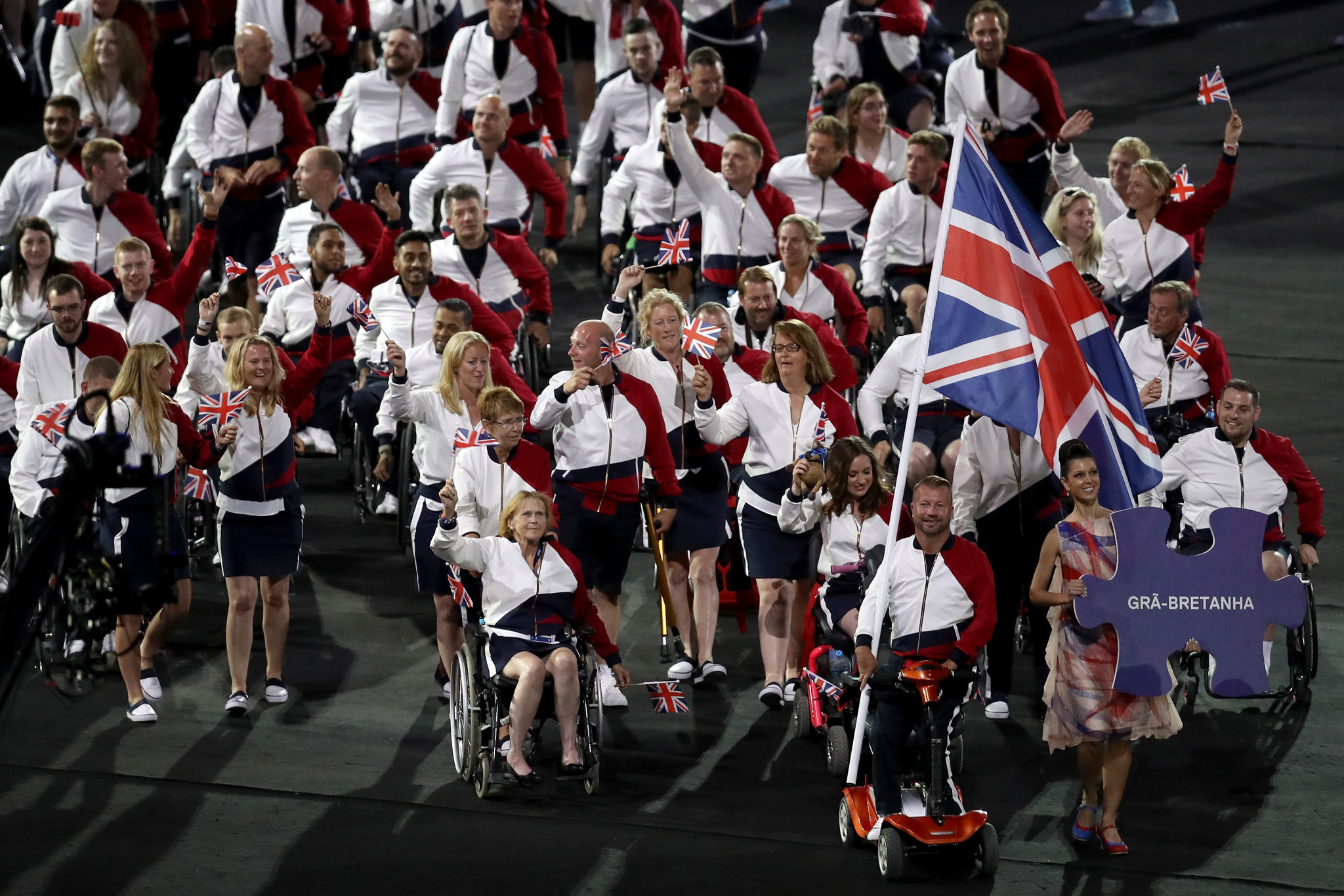 Britain took 265 athletes in total to the 2016 Paralympic Games in Rio de Janeiro ©Getty Images