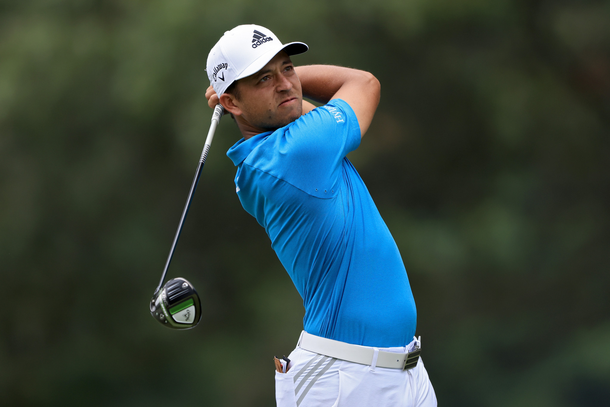 Olympic champion Xander Schauffele has been unable to bring his gold-medal-winning form to the tournament and is two-over-par ©Getty Images