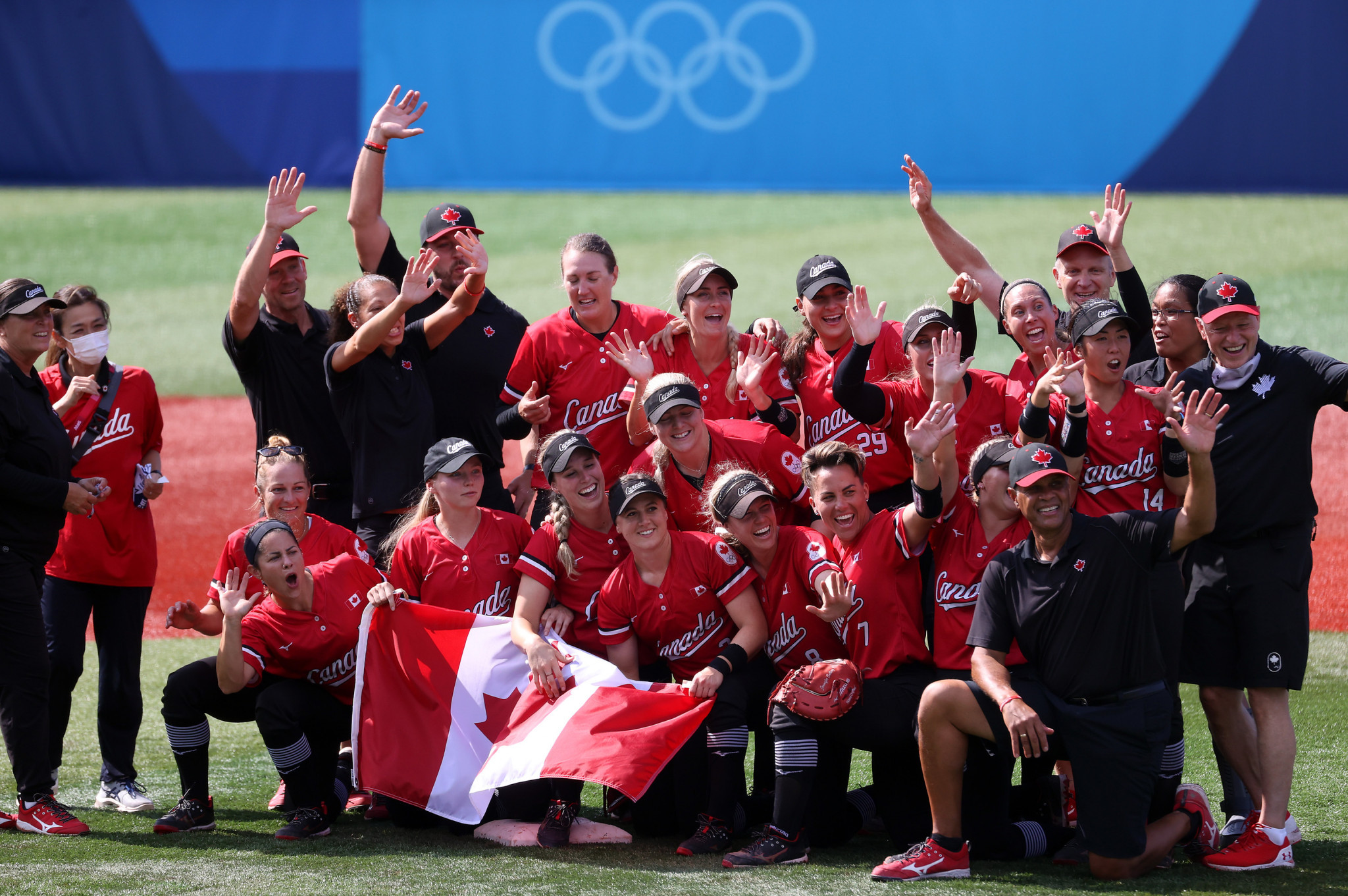 Team Canada won softball bronze at the Tokyo 2020 Olympics ©Getty Images