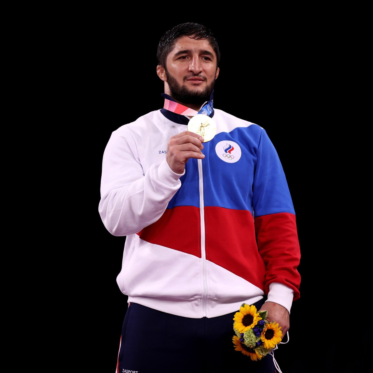 Abdulrashid Sadulaev won the men’s freestyle 97kg gold at Tokyo 2020 in a dominant display throughout the Games ©Getty Images