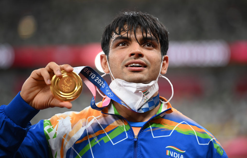 Javelin thrower Chopra wins historic Olympic athletics gold for India