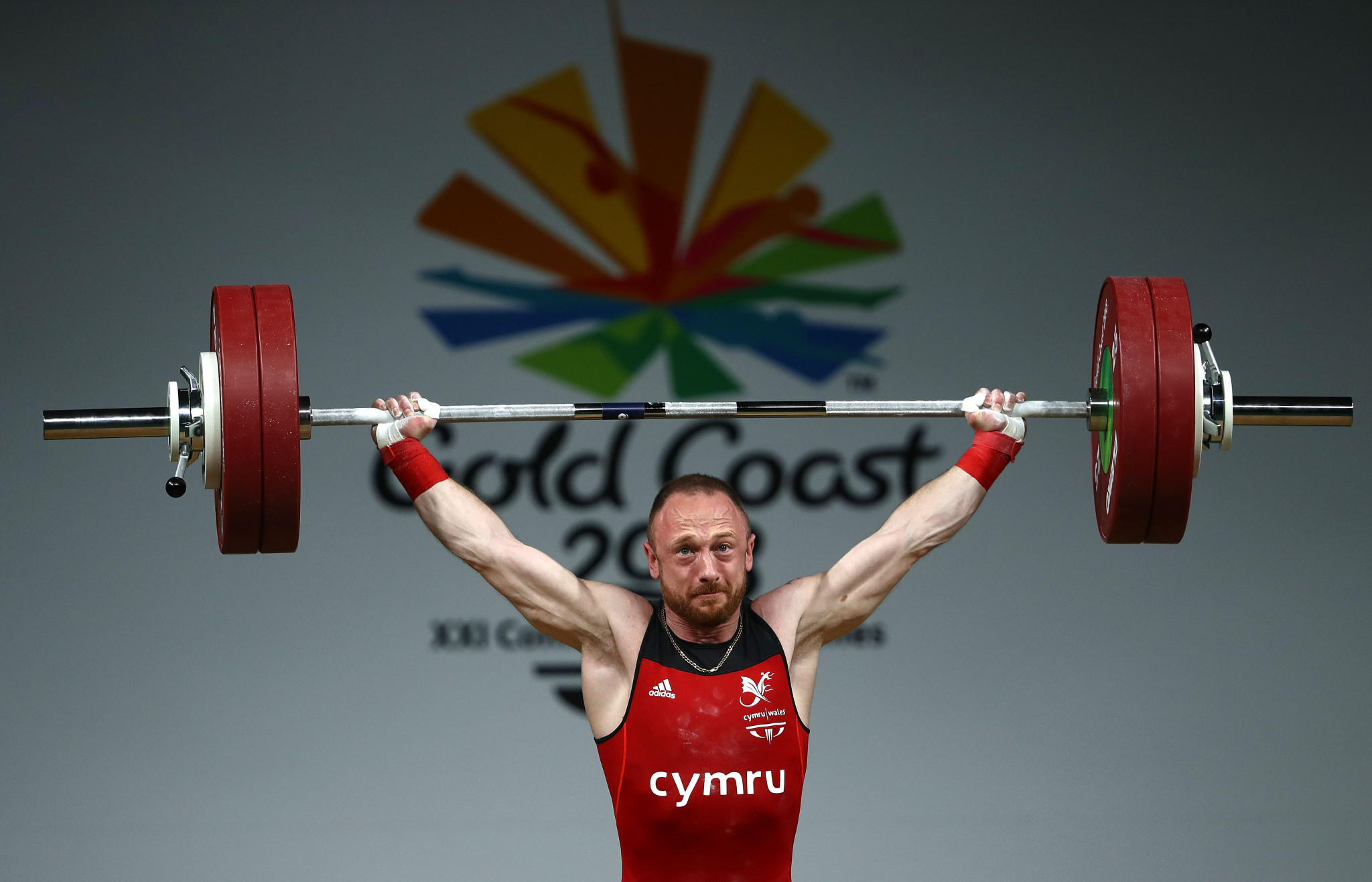 Gareth Evans was one of 10 Welsh gold medallists at Gold Coast 2018 ©Getty Images