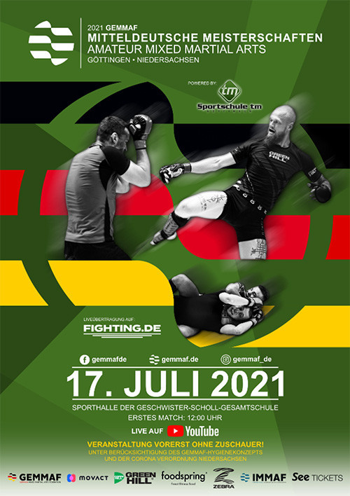 The German Mixed Martial Arts Federation is keen to continue the sustainable development of mixed martial artists through events like The Central German Championships ©GEMMAF