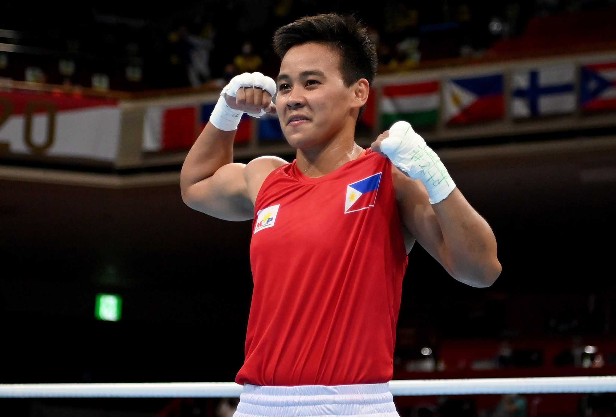 Nesthy Petecio was one of three boxers from the Philippines to medal at Tokyo 2020 ©Getty Images