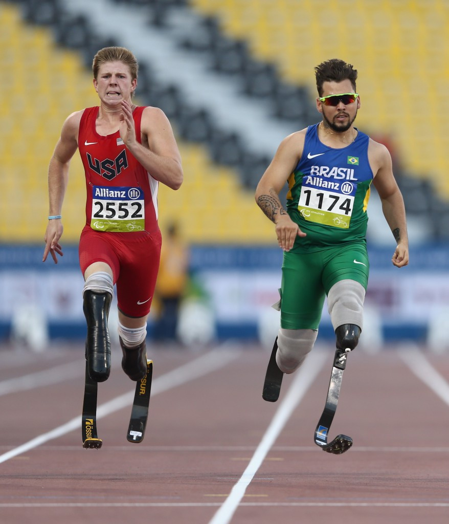 Paralympic T44 200 metres champion Alan Oliveira could benefit from the CPB scheme ©Getty Images