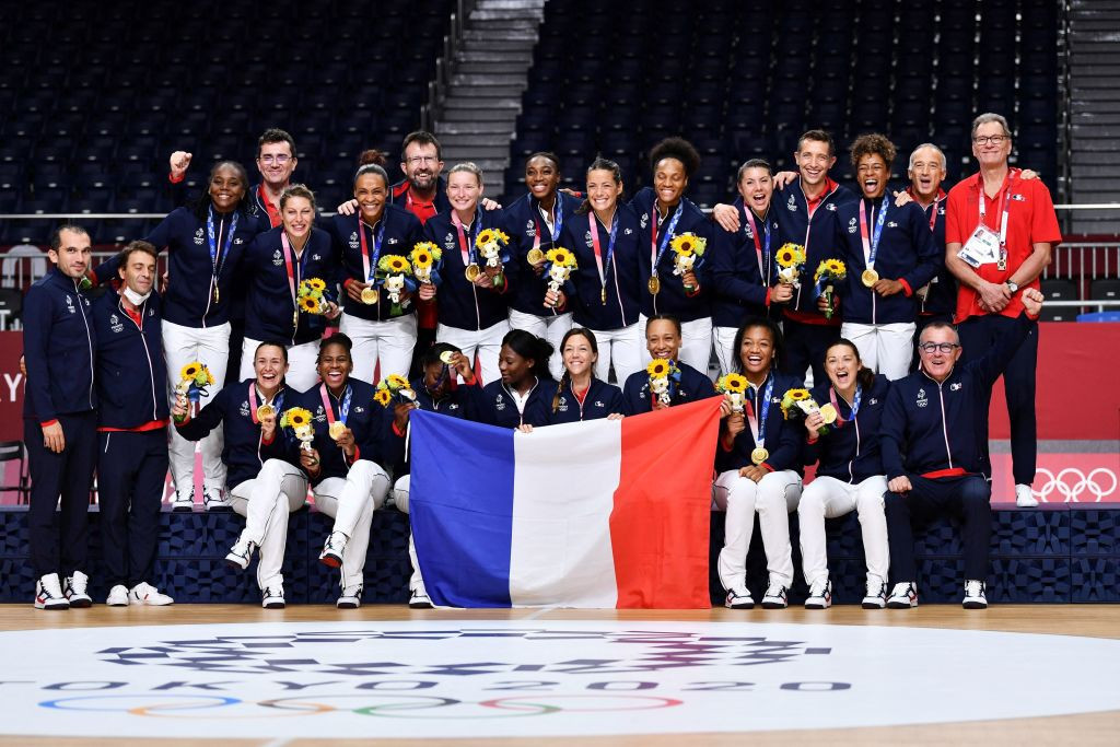 Victory for France in the final saw them claim the country's first women's team gold medal at an Olympics ©Getty Images